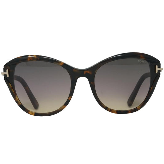 Tom Ford Womens FT0850 55B Leigh Sunglasses Brown