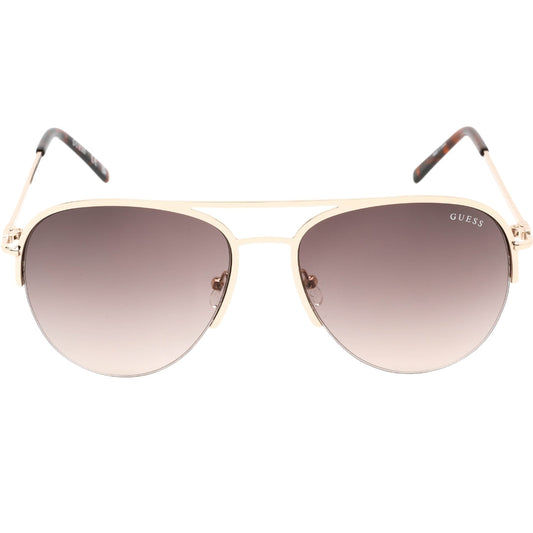 Guess Gf0224 32F Gold Sunglasses GF0224 32F