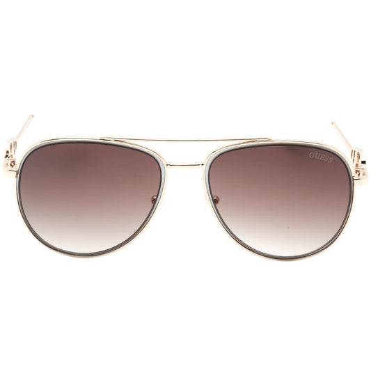 Guess Gf0344 32F Gold Sunglasses GF0344 32F