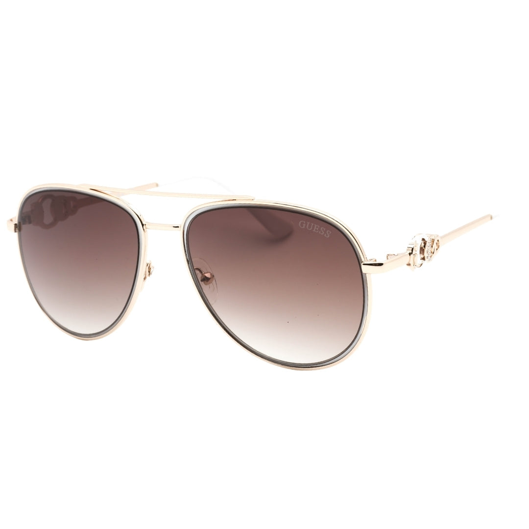 Guess Womens Gf0344 32F Sunglasses Gold - Style Centre Wholesale