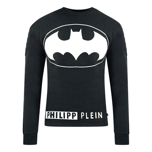 Philipp Plein Mens Crew Neck Jumper HM332729 "Bat Drk" 0201