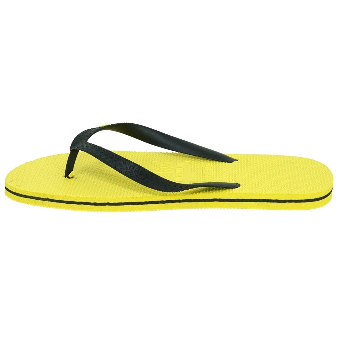 Philipp Plein Mens IMPS904 24B Flip Flops Yellow