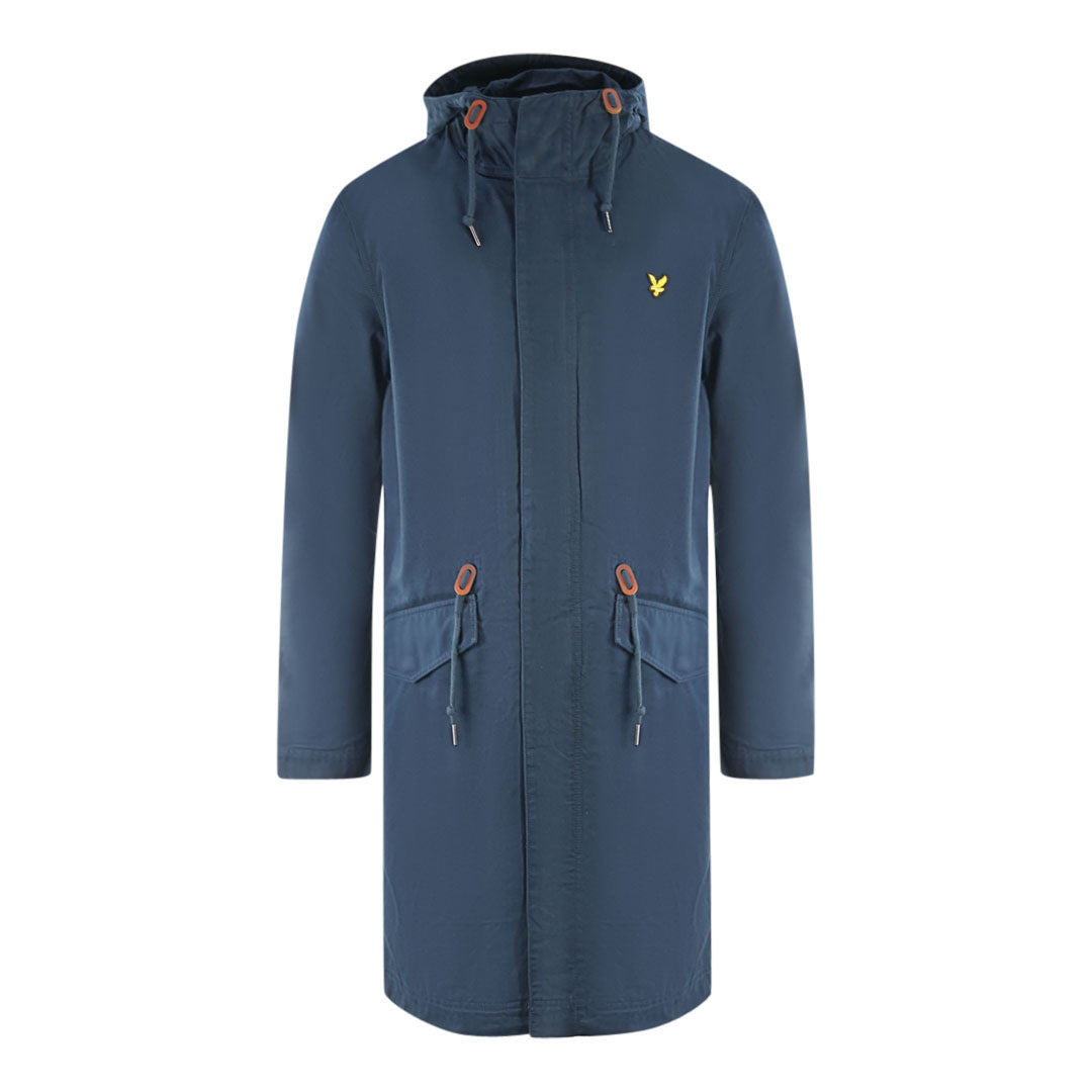 Lyle Scott Fishtail Parka Navy Blue Jacket