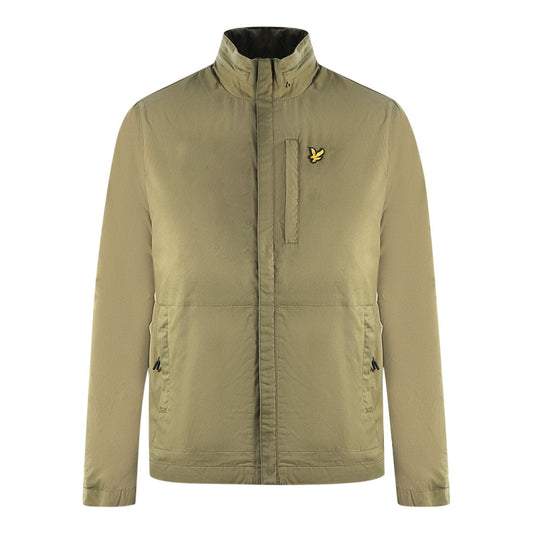 Lyle Scott Lightweight Funnel Neck Green Jacket - Style Centre Wholesale
