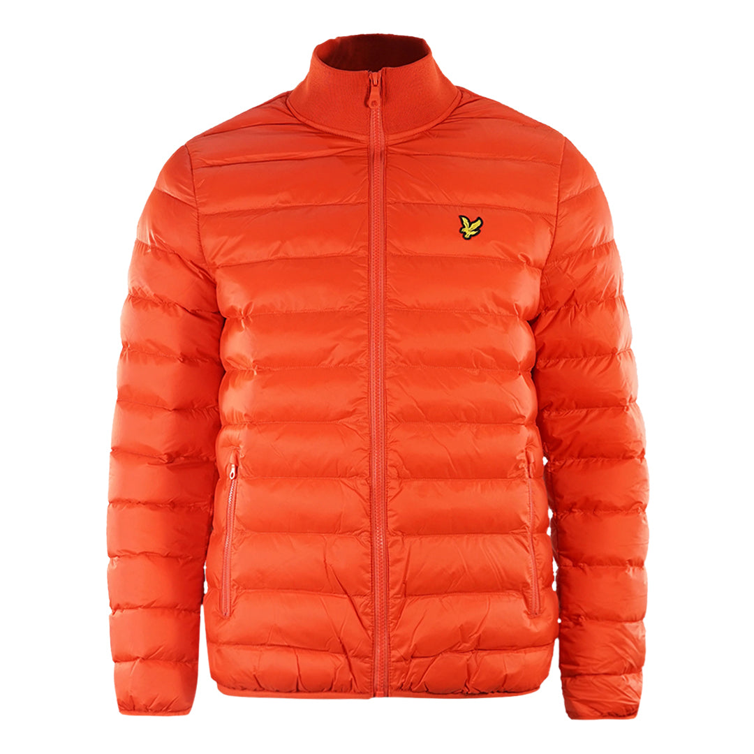 Lyle & Scott Packable Puffer Burnt Orange Jacket JK1420V W280