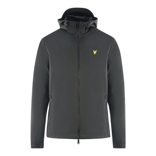 Lyle Scott Texture Shell Black Jacket