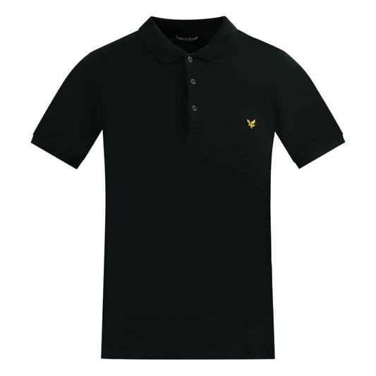 Lyle Scott Black Polo Shirt