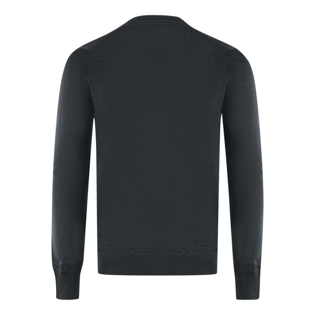 Lyle Scott Black Golf V Neck Sweater