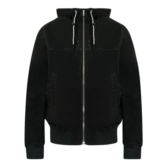 Diesel L Rooney Black Leather Jacket