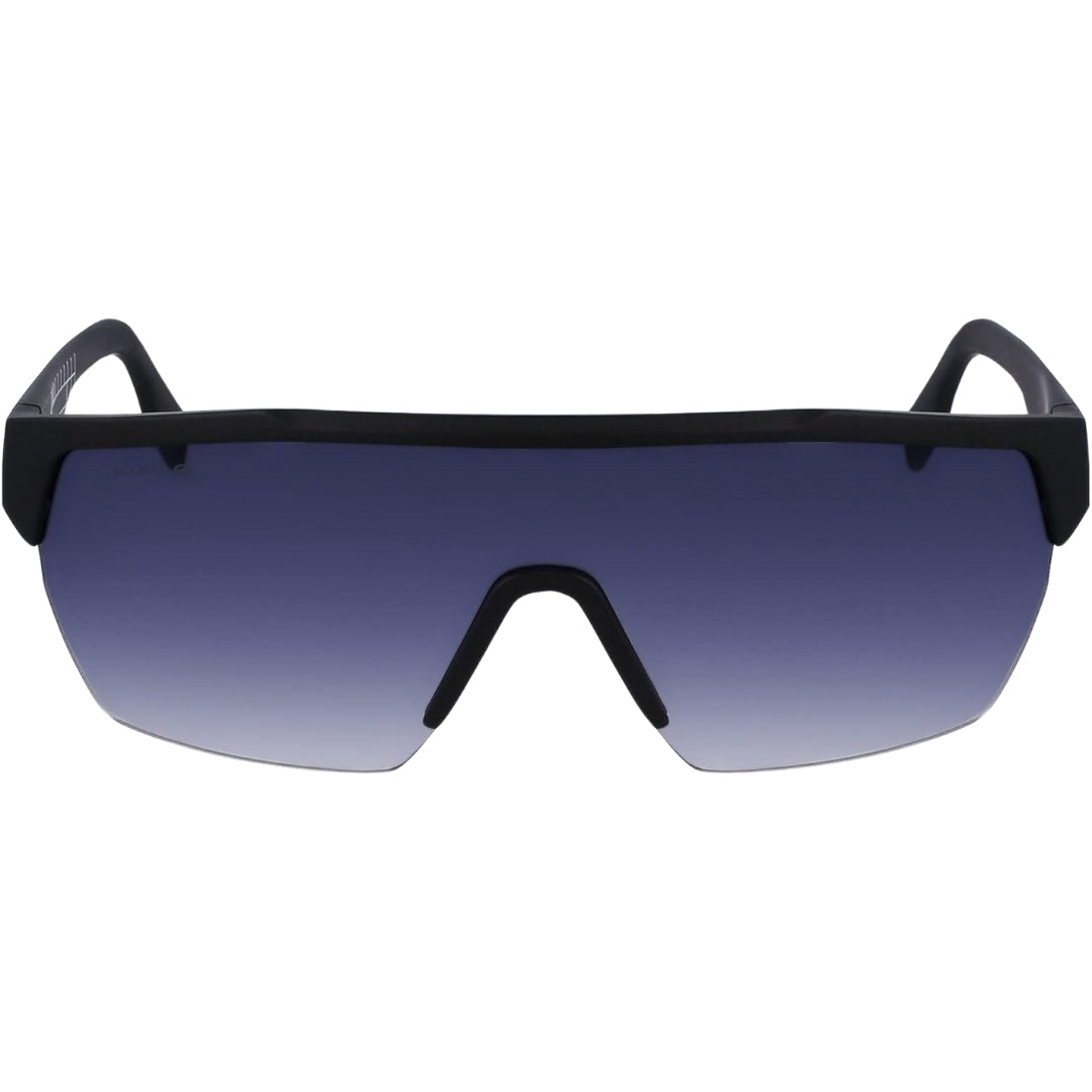 Lacoste Blue Gradient Lens Matte Black Sunglasses L989S 002