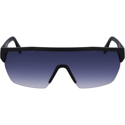 Lacoste Blue Gradient Lens Matte Black Sunglasses L989S 002