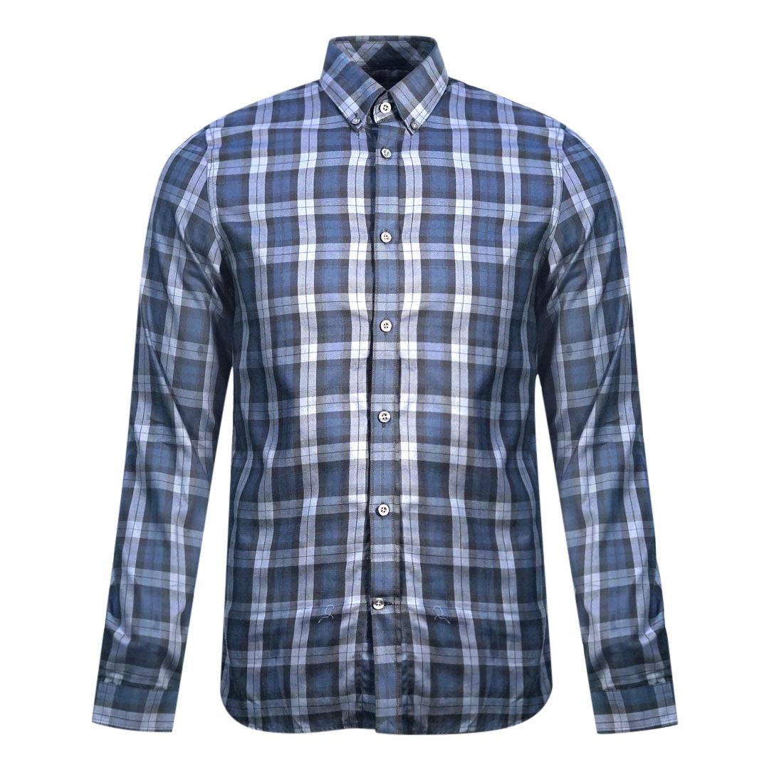 Fred Perry Black Long Sleeve Shirt - Style Centre Wholesale