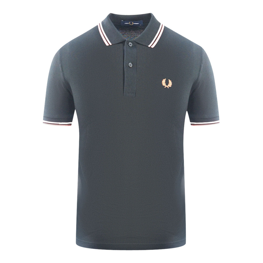 Fred Perry Mens M3600 P37 Polo Shirt Black