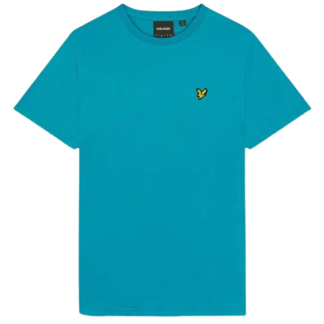 Lyle & Scott Brand Chest Logo Leisure Blue T-Shirt