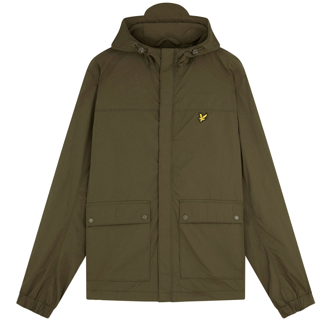 Lyle Scott Branded Hooded Parka Jacket
