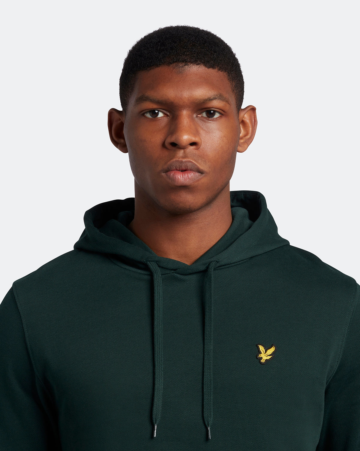 Copy Of Lyle Scott Branded Navy Blue Hooded Parka Jacket