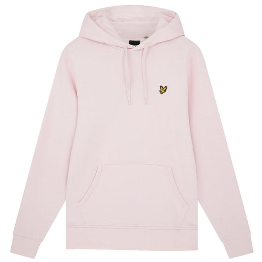 Lyle Scott Branded Light Pink Pull Over Hoodie