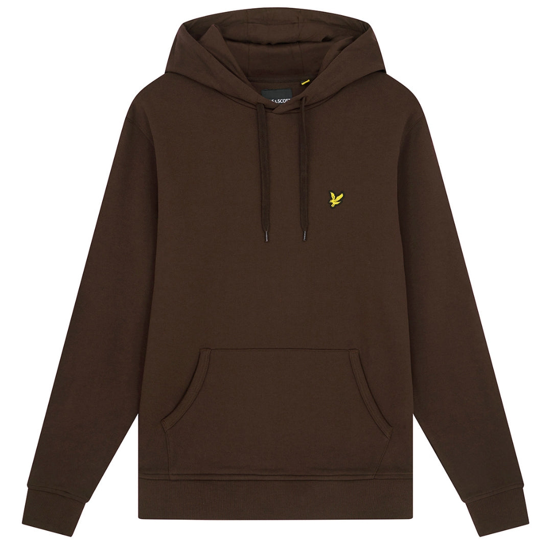 Lyle Scott Branded Sediment Pull Over Hoodie