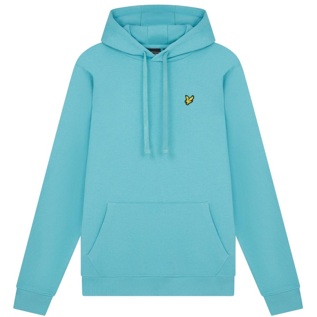 Lyle Scott Branded Alpine Sky Pull Over Hoodie