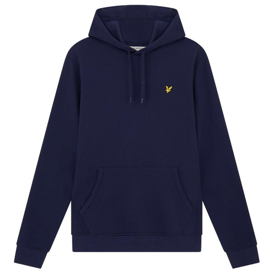 Lyle Scott Branded Navy Blue Pull Over Hoodie