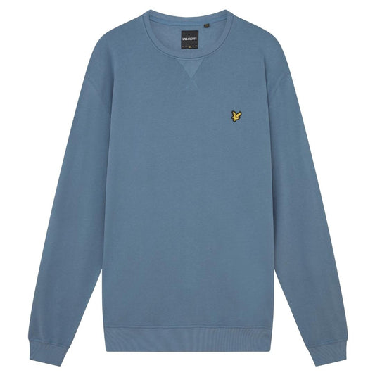 Lyle Scott Branded Slate Blue Pull Over Jumper