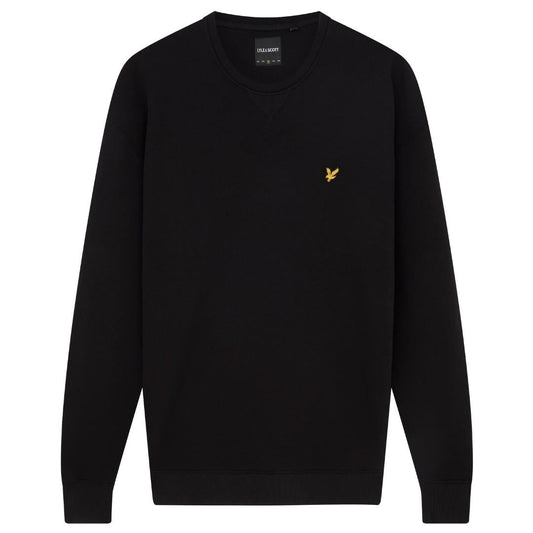 Lyle Scott Branded Black Pull Over Jumper