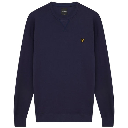 Lyle Scott Branded Navy Blue Pull Over Jumper