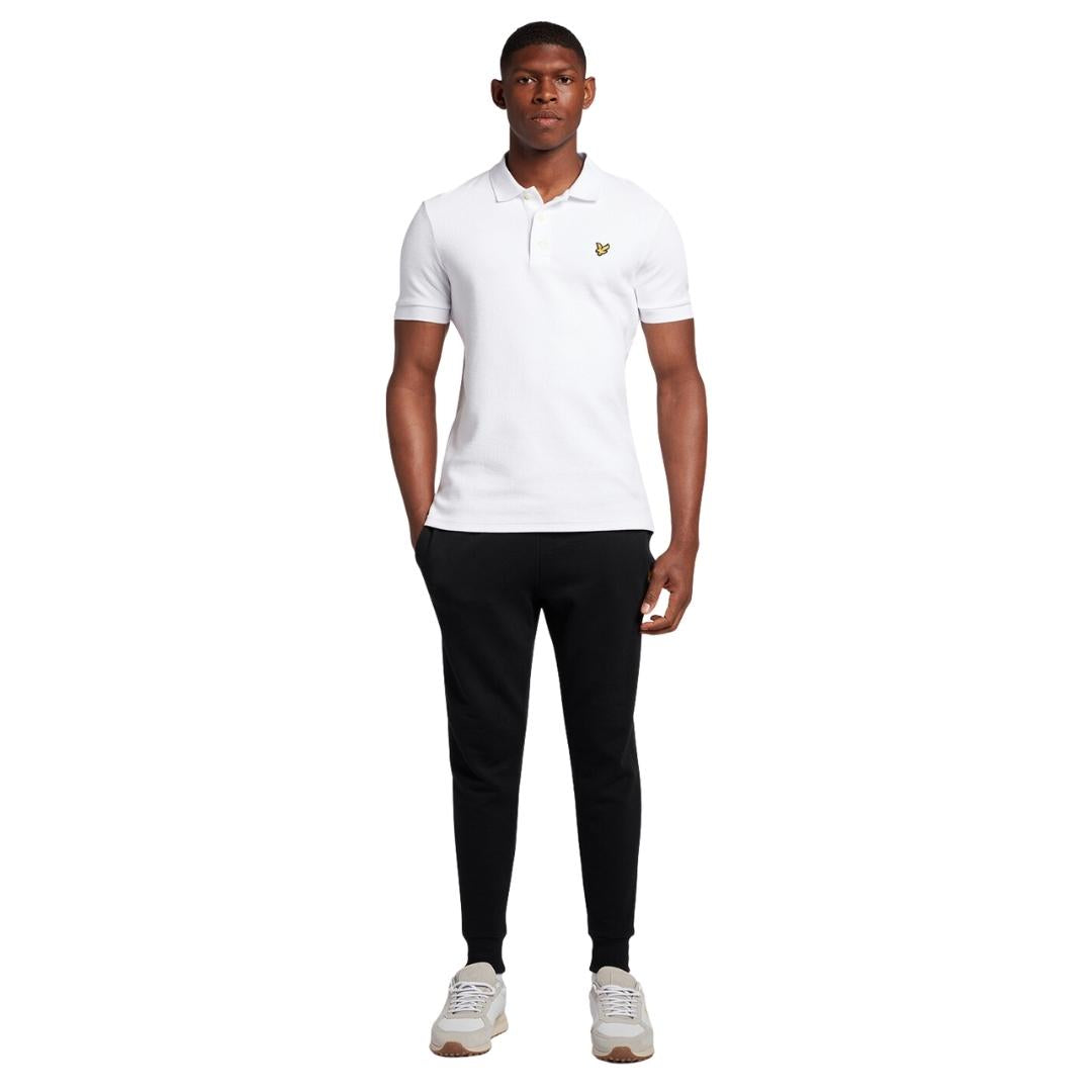 Lyle Scott Brand Logo Jet Black Sweatpants
