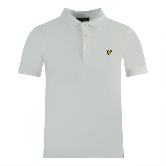 Lyle and Scott Mens Polo Shirt SP400VOG 626 White