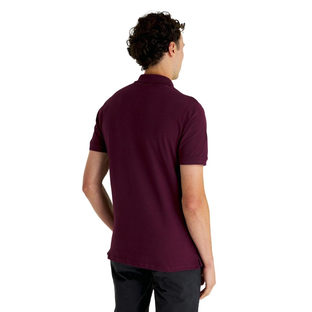 Lyle & Scott Mens SP400VOG Z562 Polo Shirt Burgundy