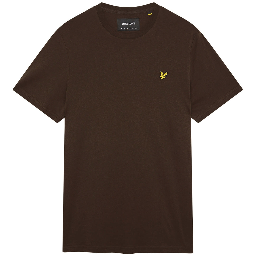 Lyle Scott Branded Chest Logo Sediment T Shirt