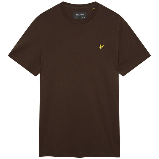 Lyle Scott Branded Chest Logo Sediment T Shirt