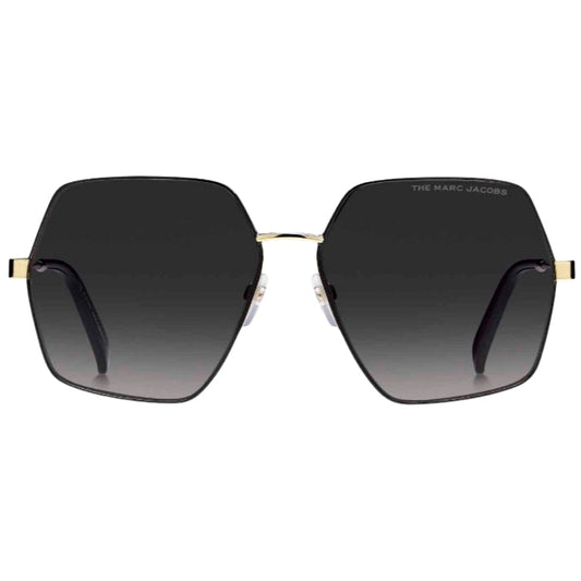 Marc Jacobs Dark Grey F Lens Gold and Black Detail Sunglasses MARC 575 0RHL 90