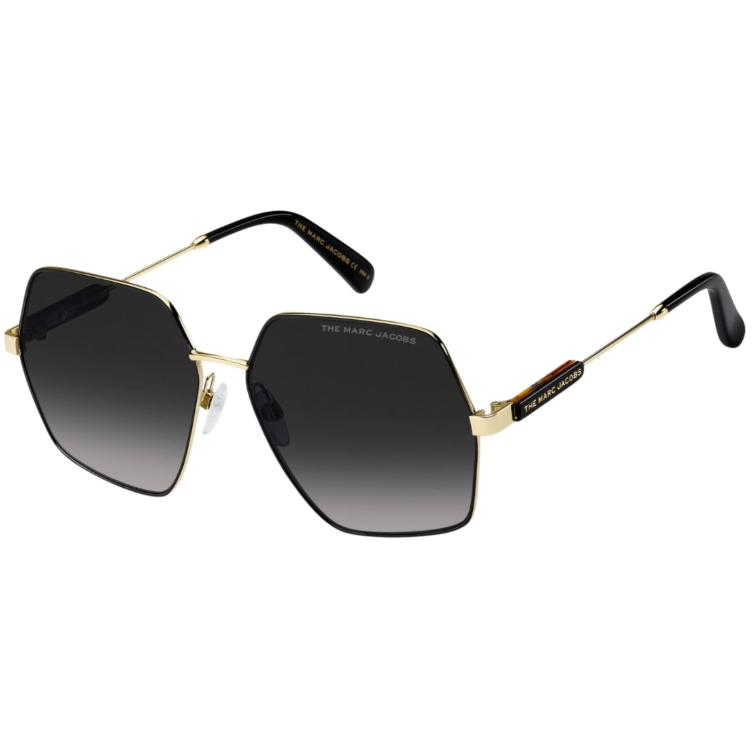 Marc Jacobs Dark Grey F Lens Gold and Black Detail Sunglasses MARC 575 0RHL 90