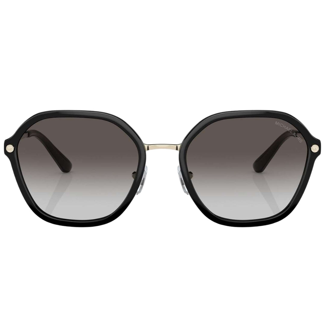Michael Kors Grey Gradient Lens Black Sunglasses MK1114 10148G