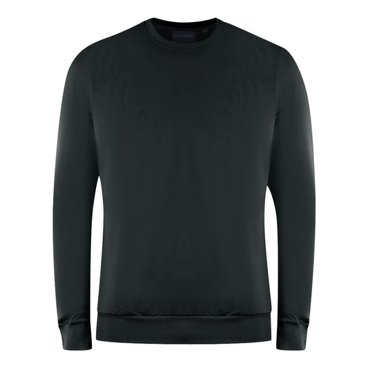 Lyle Scott Golf Tech Crew Neck Black Jumper