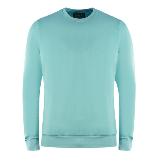 Lyle Scott Golf Tech Crew Neck Pale Marine Jumper