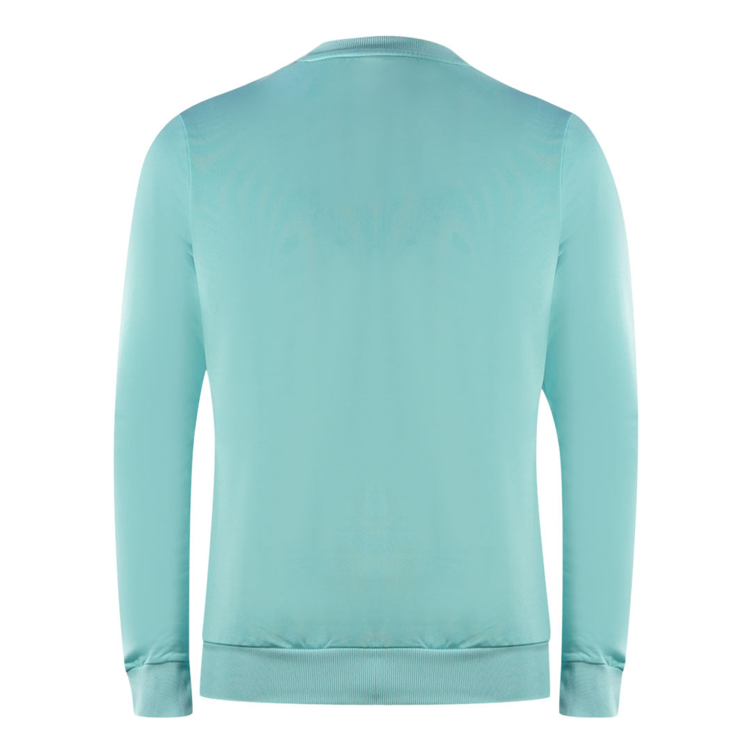 Lyle Scott Golf Tech Crew Neck Pale Marine Jumper