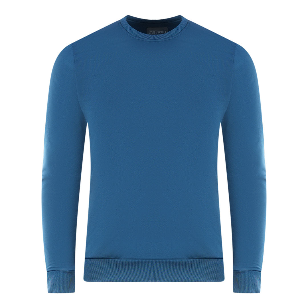 Lyle Scott Golf Tech Crew Neck Deep Fjord Jumper
