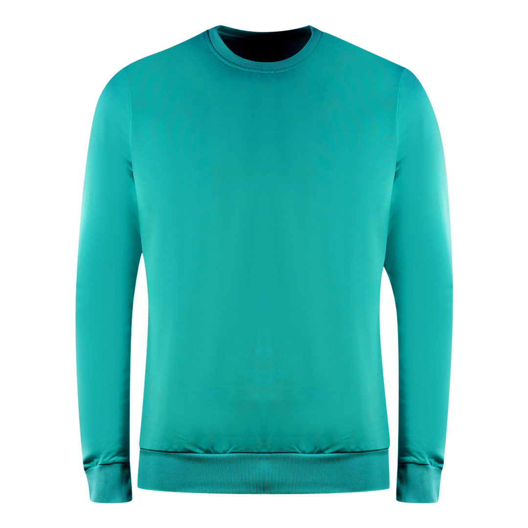Lyle Scott Golf Tech Crew Neck Teal Green Jumper