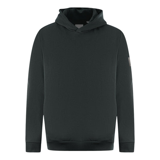 Lyle Scott Plain Black Pull Over Hoodie