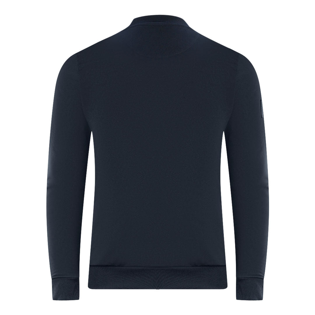 Lyle Scott Dark Navy Plain Jumper