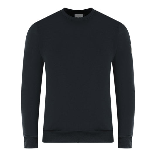 Lyle & Scott Black Plain Jumper ML1647V Z865