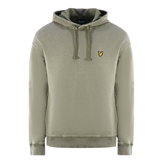 Lyle Scott Brand Logo Green Pull Over Hoodie