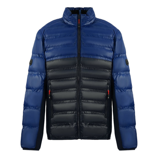 Michael Kors Penton Quilt Fibre Down Blue Jacket