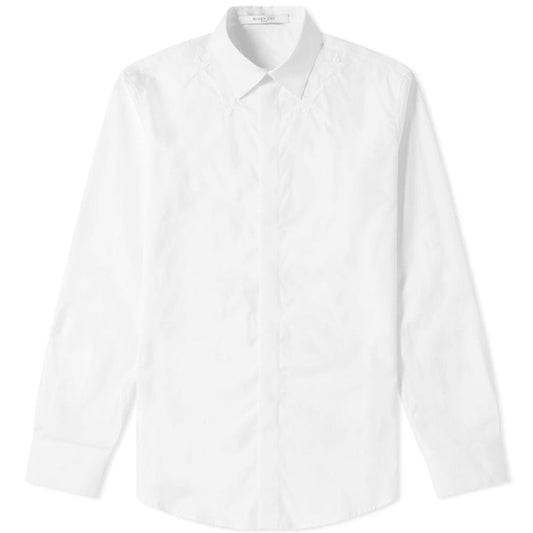 Givenchy Bm601C1Y39 100 Mens White Shirt