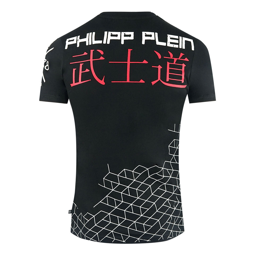 Philipp Plein Mens Mtk0734 02 T Shirt Black