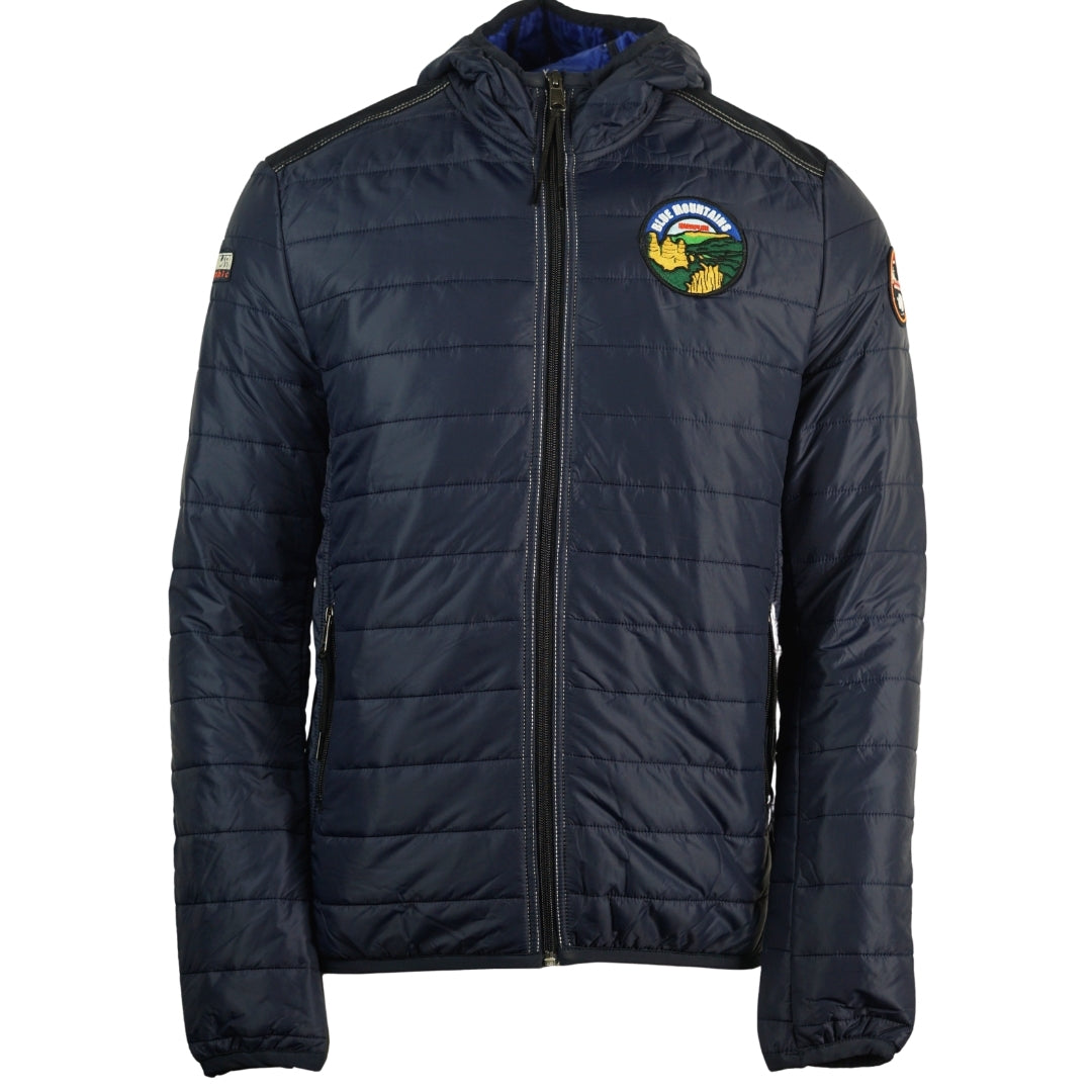 Napapijri Mens Jacket Np0A4E2A1761 Navy Blue - Style Centre Wholesale