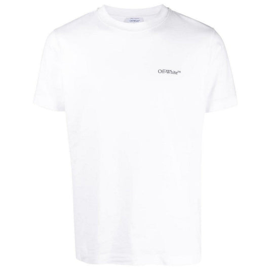 Off-White Scratch Arrow Slim White T-Shirt OMAA027F23JER0100110
