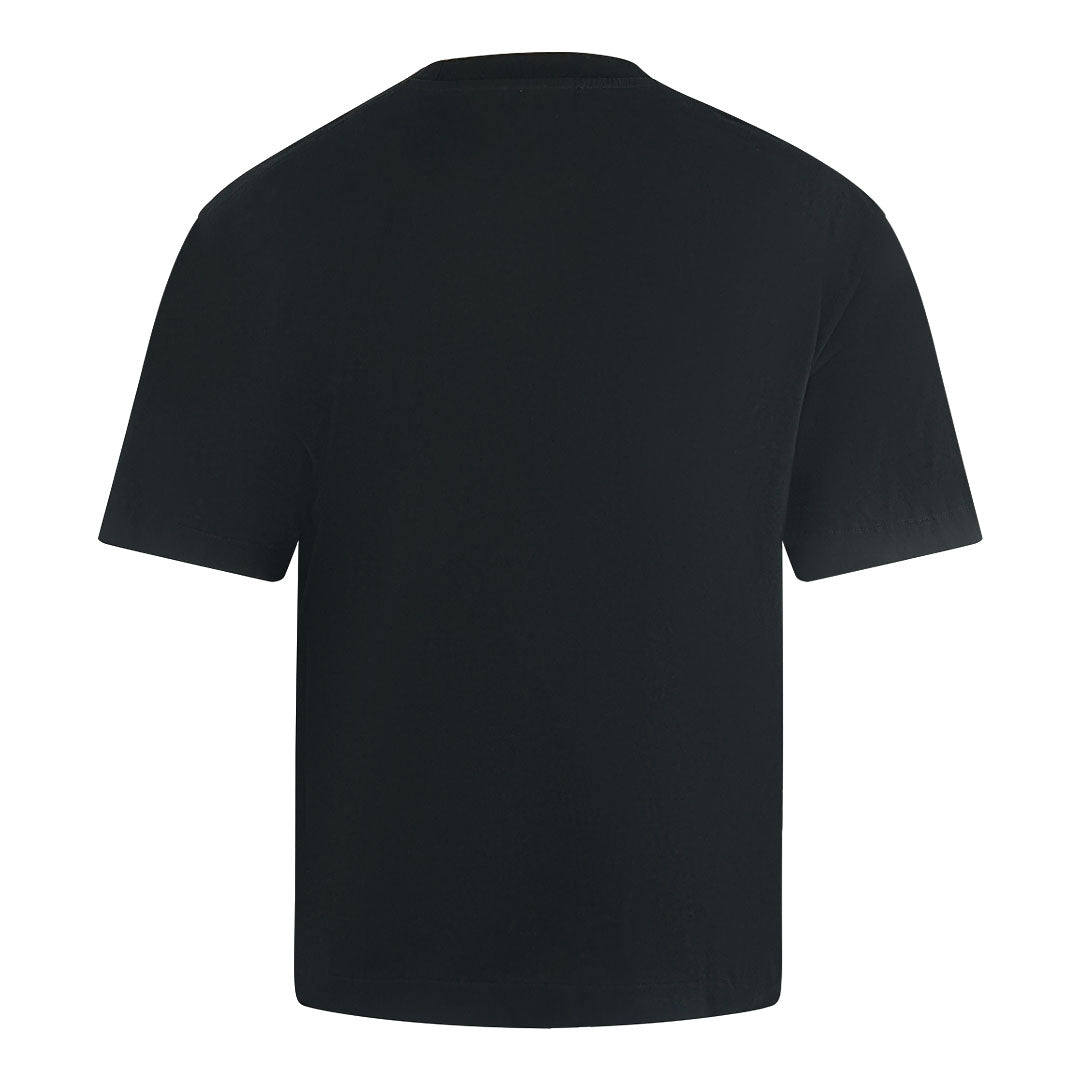 Off White Skate Fit Chess Move Logo Black T Shirt